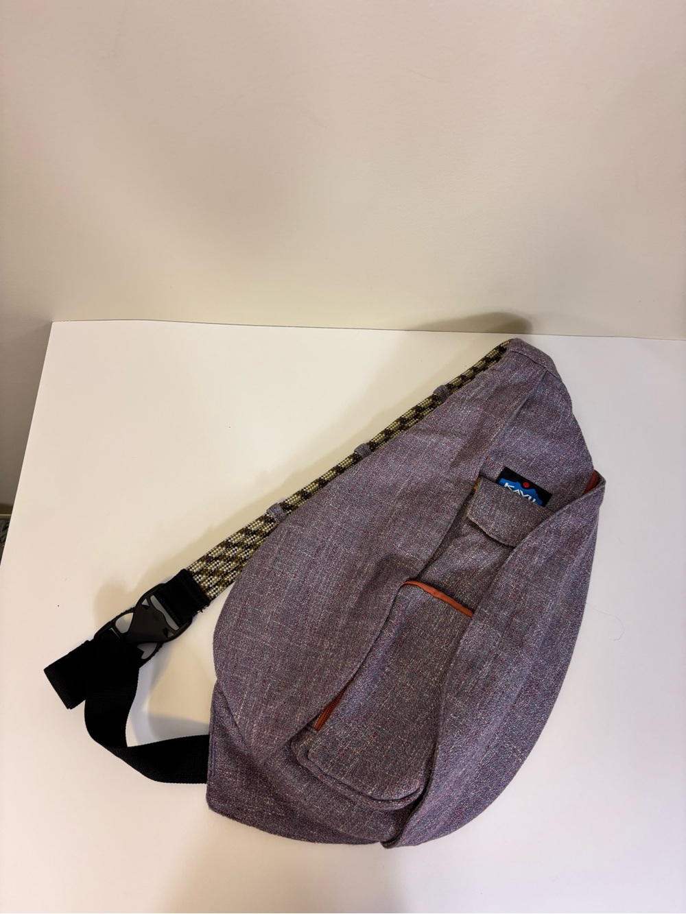 Kavu Purple Sling Crossbody Bag